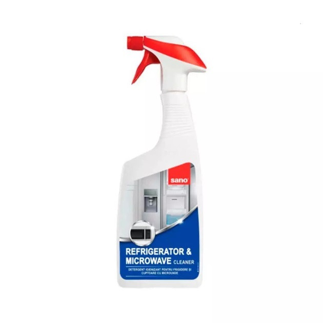 Чистячий засіб для мікрохвильової печі та холодильника Sano Refrigerator & Microwave Cleaner 750 мл