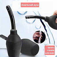 Play Anal Douche - удобный интимный душ с вместительной грушей (310 мл) и достаточно гибким носиком