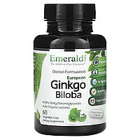 Emerald Laboratories, Європейський гінкго білоба, 60 рослинних капсул оригінал