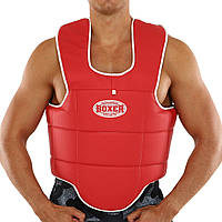 Захист корпусу та ключиці (жилет) двостороння BOXER 2038 S-XL синій-червоний