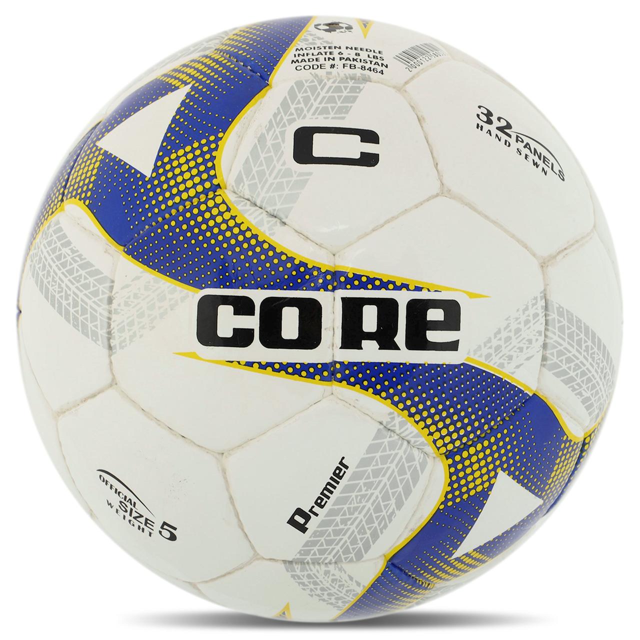 М'яч футбольний CORE PREMIER FB-8464 No5 PU кольору в асортименті
