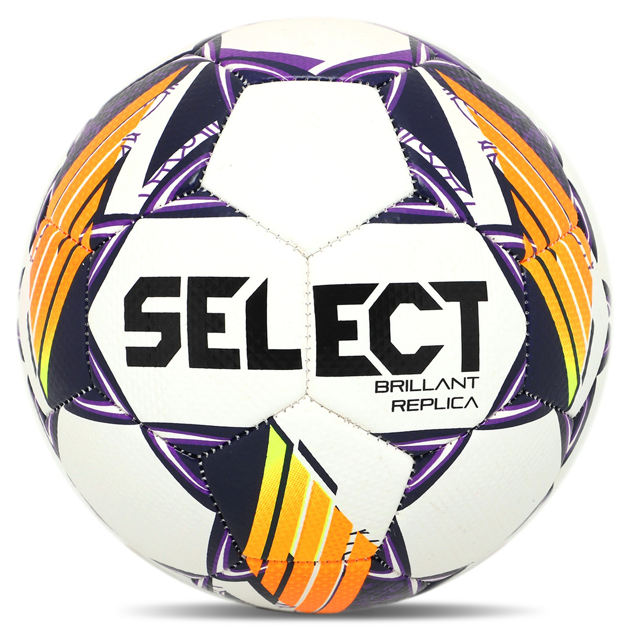 М'яч футбольний дитячий SELECT BRILLANT V24 BRILLANT-REP-4WV No4 білий-фіолетовий