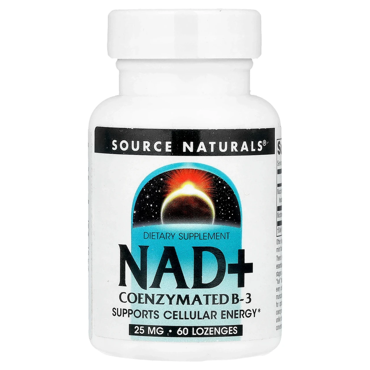 Source Naturals, Coenzymated B-3, 25 mg, 60 Lozenges, Київ, фото 1