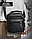 Чоловіча сумка-барсетка шкіряна чорна Tiding Bag 75003, фото 5