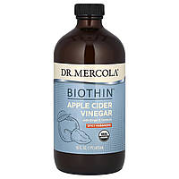 Dr. Mercola, Organic Keto Apple Cider Vinegar, Spicy, 16 oz (473 ml), оригінал
