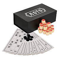 Лото настільна гра в подарунковій картонній коробці Zelart IG-8821