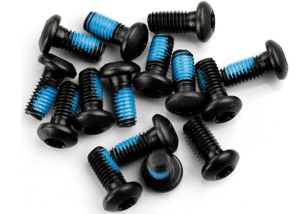 Болт гальмівного диска M5x9мм під шестигранник 4мм чорний. Ціна за 1шт., фото 1