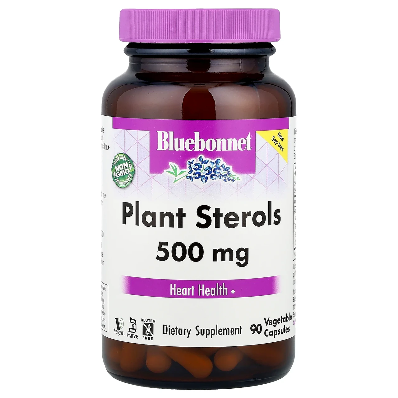 Bluebonnet Nutrition, Растільні стерни, 500 мг, 90 капсул, Київ, фото 1
