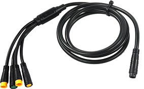 Кабель 4к1 L=1350*150mm (роз'єми для торм. ручок, ручки газу з дисплей, фари) original Акція Знаменка