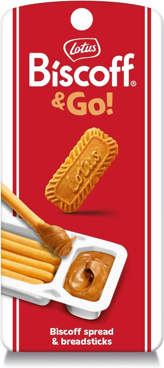 Десерт Lotus Biscoff & Go Biscuit Spread and Breadsticks 45г