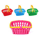 Кошик дитячий для іграшок РОЗОВА арт. 3053, фото 2