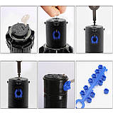 Зрошувач Presto-PS роторний, висувний, автоматичний, секторний з додатковими насадками для побудови систем, фото 3