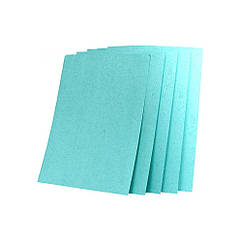 Обкладинка A4 картон, Кантрі "під шкіру" блакитний, 230г/м², 100шт./уп. (код 126929)