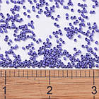 Бісер Японський MIYUKI Delica DB0361 11/0, Matte Opaque Cobalt Luster, 1000 шт./5г, (УТ100032384), фото 3