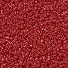 Бисер Японский MIYUKI Delica DB0723 11/0, Opaque Red, 1000шт/5г, (УТ100032406), фото 4
