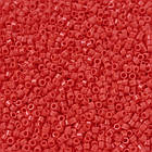 Бісер Японський MIYUKI Delica DB0727 11/0, Opaque Vermillion Red, 1000 шт./5г, (УТ100032407), фото 4