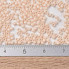 Бисер Японский MIYUKI Delica DB1492 11/0, Opaque Light Peach, 1000шт/5г, (УТ100032410), фото 3