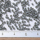 Бисер Японский MIYUKI Delica DB0731 11/0, Opaque Gray, 1000шт/5г, (УТ100032418), фото 3