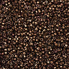 Бісер Японський MIYUKI Delica DB1051 11/0, Matte Metallic Bronze Gold Iris, 400 шт./2г, (УТ100032420), фото 4