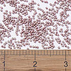Бісер Японський MIYUKI Delica DB1166 11/0, Galvanized Matte Pink Blush, 400 шт./2г, (УТ100032421), фото 3