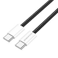 Кабель BOROFONE BX103 Original 60W charging data cable Type-C to Type-C Black