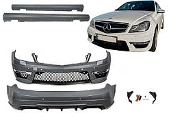 Комплект обвісів С63 AMG для Mercedes C-class W204 2007-2015рр