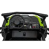 Дитячий акумуляторний позашляховик HONDA 4x4 Зелений, фото 7