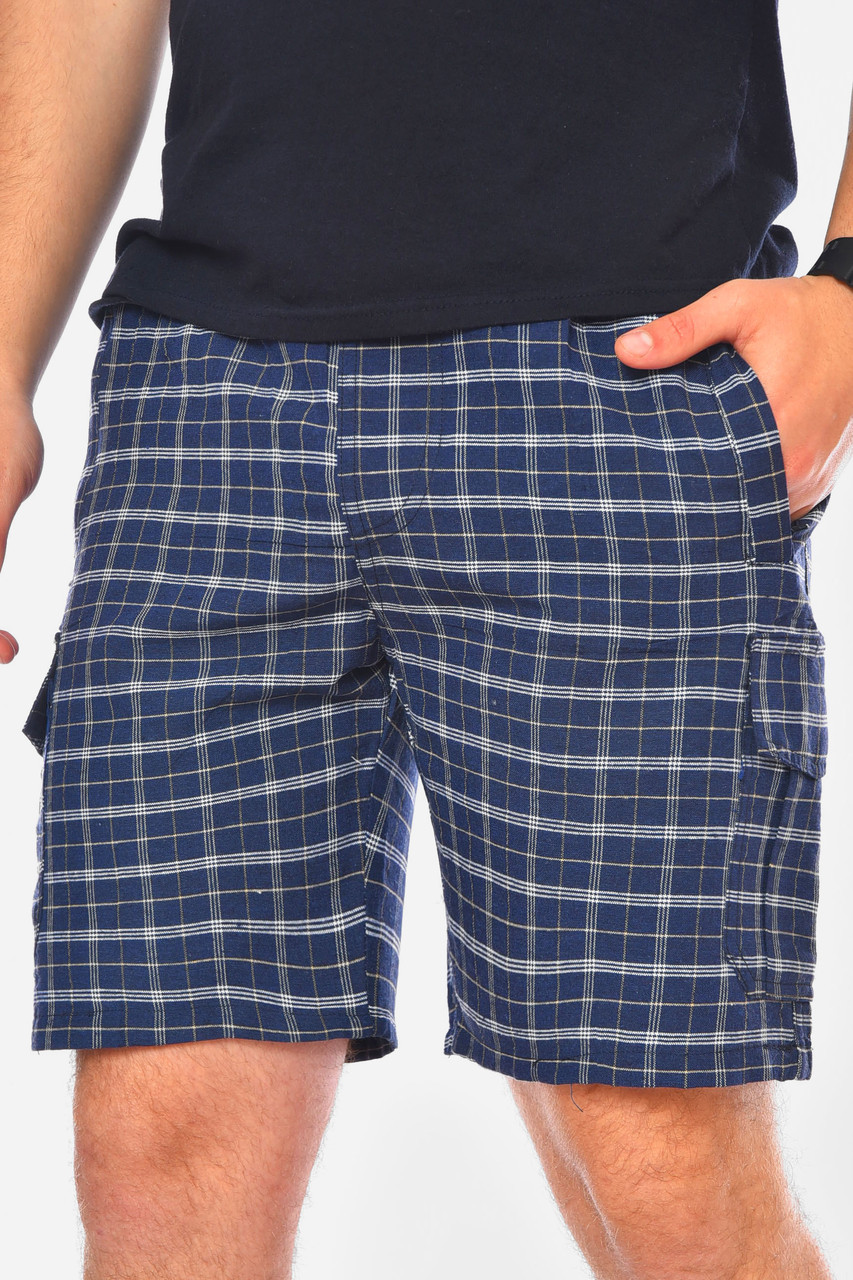 Шорти чоловічі темно-синього кольору 200209M, фото 1