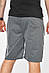 Шорти чоловічі однотонні темно-сірого кольору 200677M, фото 3
