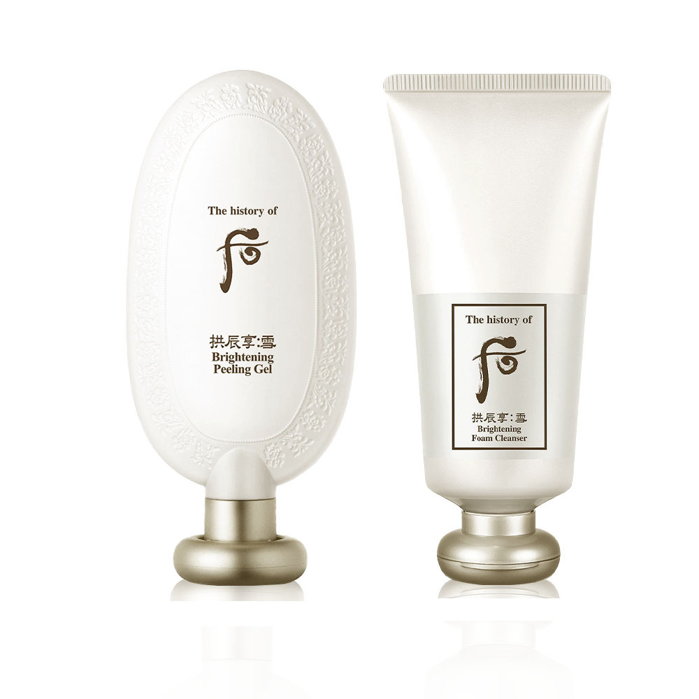Пілінг-гель з екстрактом дикої хризантеми The History of Whoo Gongjinhyang Seol Radiant Brightening Peeling Gel + Foam, фото 1