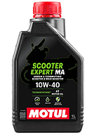 Олива моторна MOTUL SCOOTER EXPERT 4T SAE 10W40 MB (1L)