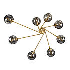 Стельова люстра у бронзовому кольорі корпусу 7529803-8 BRZ+BK, фото 3