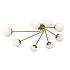 Стельова люстра для натяжної стелі 7529803-8 BRZ+CL, фото 2