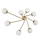 Стельова люстра для натяжної стелі 7529803-8 BRZ+CL, фото 3