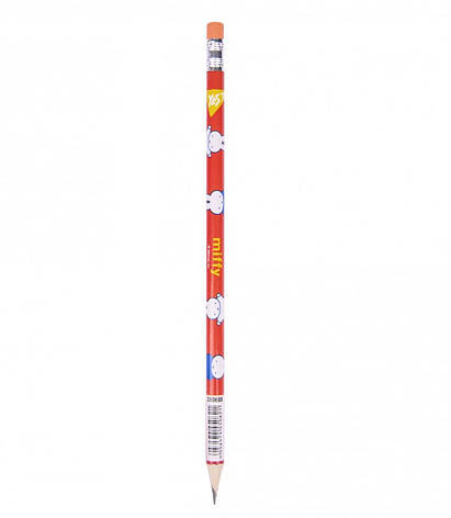 Олівець YES Miffy 280688 HB з гумкою, фото 1