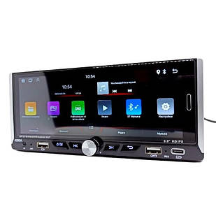 Автомагнітола універсальна 6,9 1 DIN Windows with cartplay 6280W