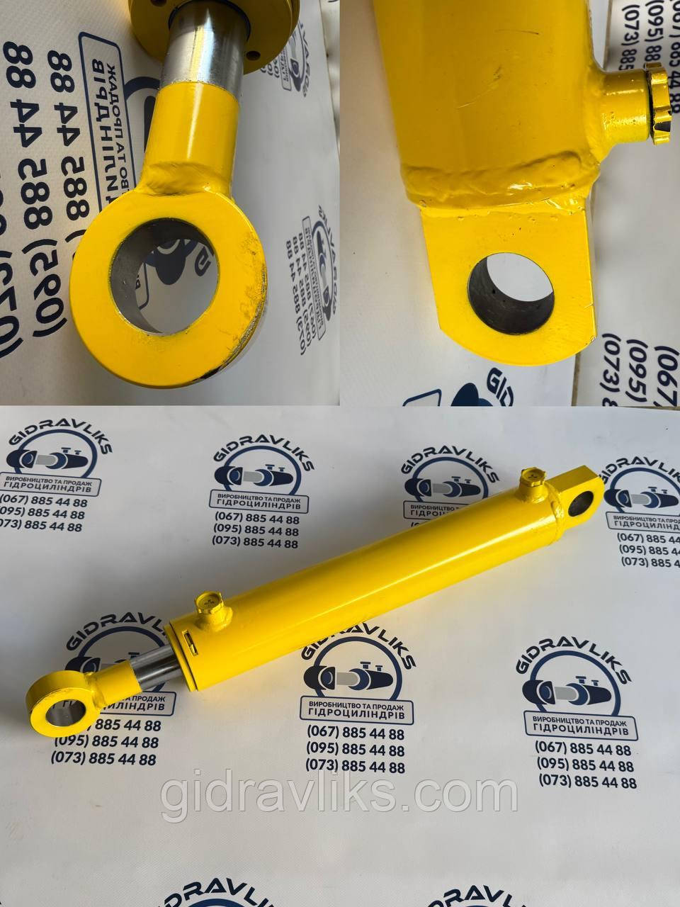 Гідроциліндр КУН 80х40х500.800 під палець МС80/40х500-3(4).22(800), фото 1