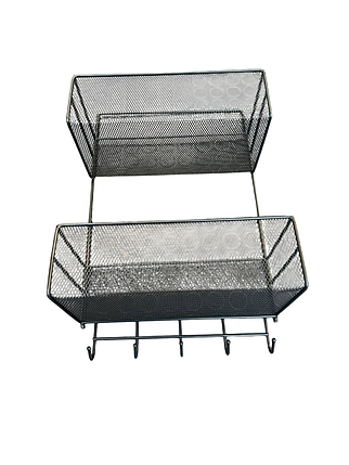 Підвісний кошик  2 рівні з п'ятьма гачками (24), фото 1