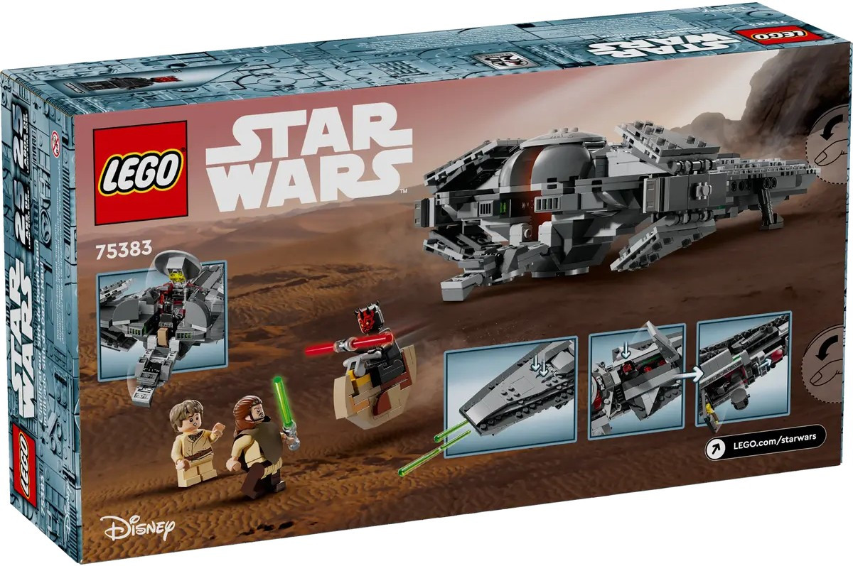 Блоковий конструктор LEGO Star Wars Сітх-шпигун Дарта Мола (75383)