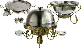 Садж для шашлику з підігрівом