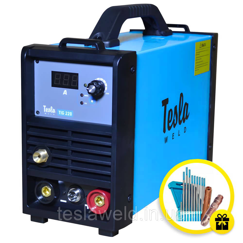 Апарат аргонодугового зварювання Tesla Weld TIG/MMA 220