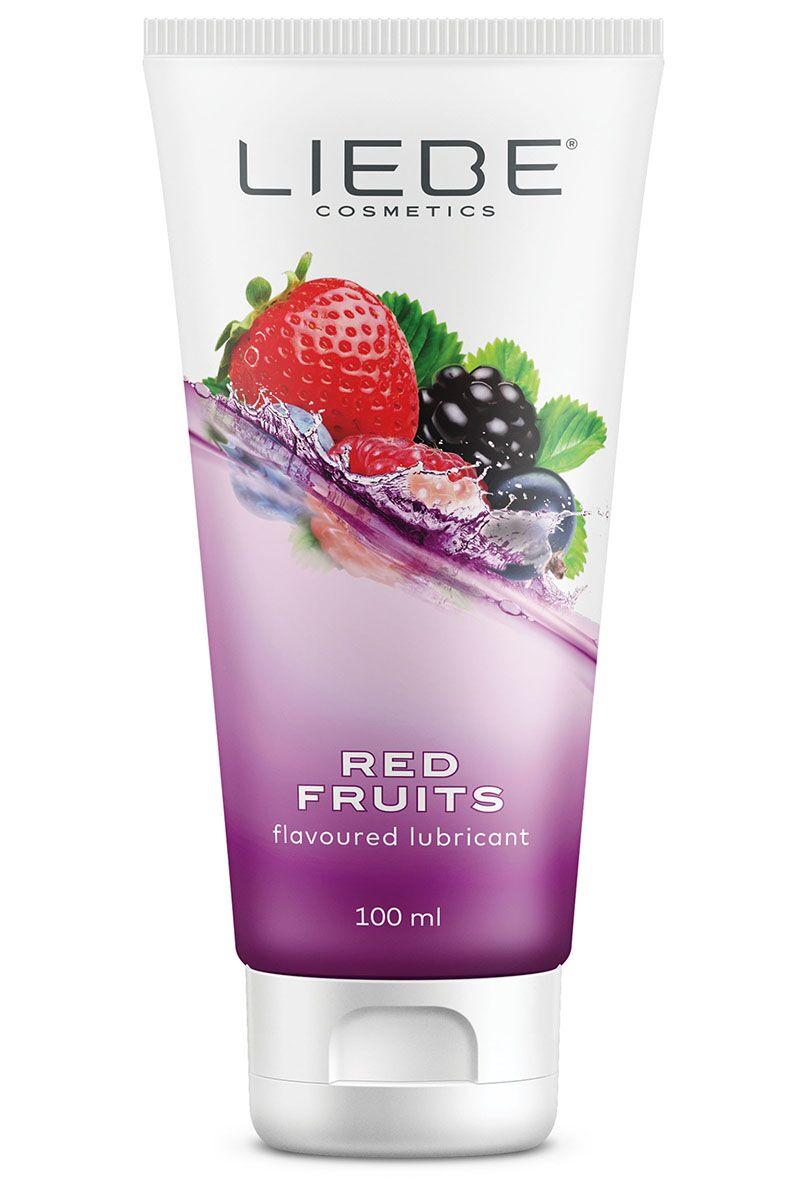 Розпад!!! Лубрикант на водній основі Liebe Lubricant Red Fruits 100 мл (термін 11.2025)