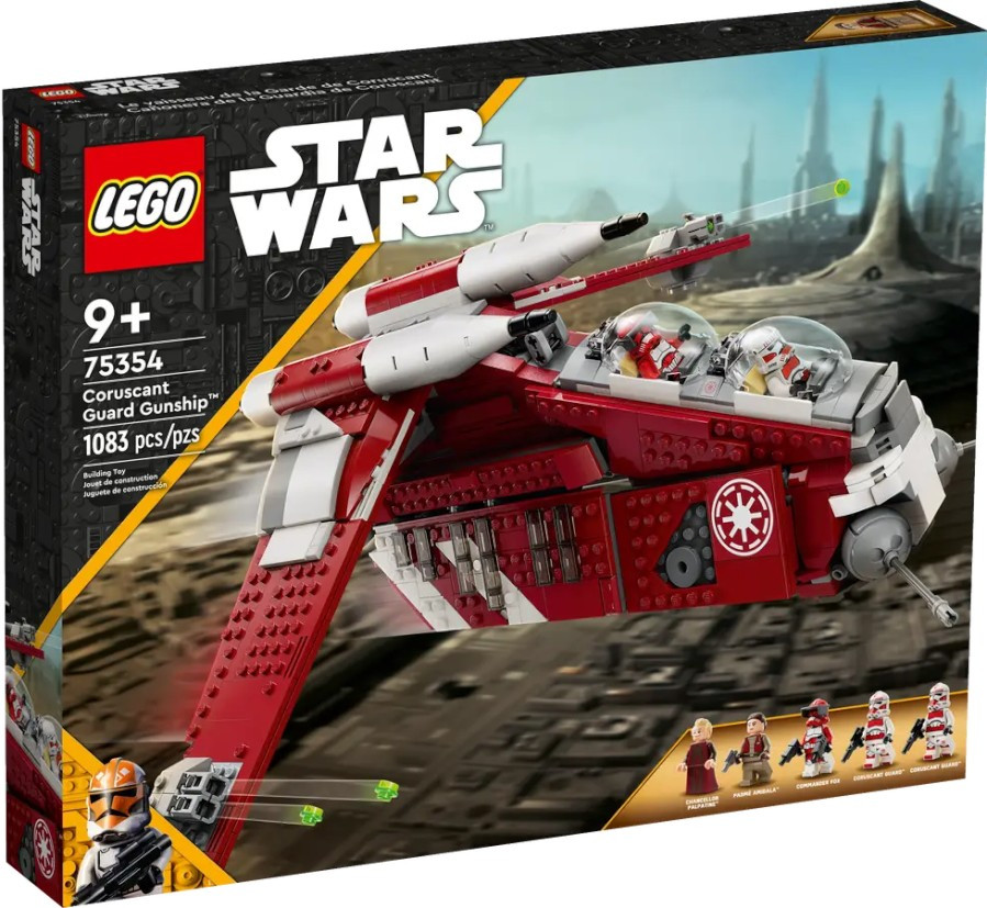 Блоковий конструктор LEGO Star Wars Бойовий корабель Корусантської варти (75354)