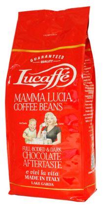 Кава Lucaffe Mamma Lucia суміш арабіки та робусти в зернах 1000 г
