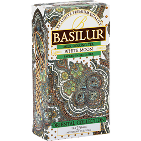 Зелений улун чай Basilur Білий місяць Східна колекція пакетований 25х1,5г