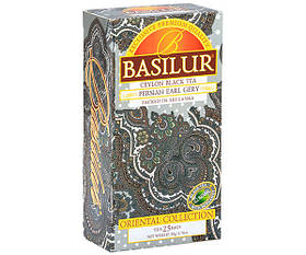 Чорний чай Basilur Перський Граф Грей Східна колекція пакетований 25х2г