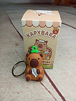 Брелок Капібара брелок іграшка  фігурка Капібара підвіска на рюкзак сумку 4,5 см Сapybara keychain №22