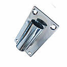 Кронштейн Флейта до Стіни 10 цвяшків  поворотна хромована, фото 4