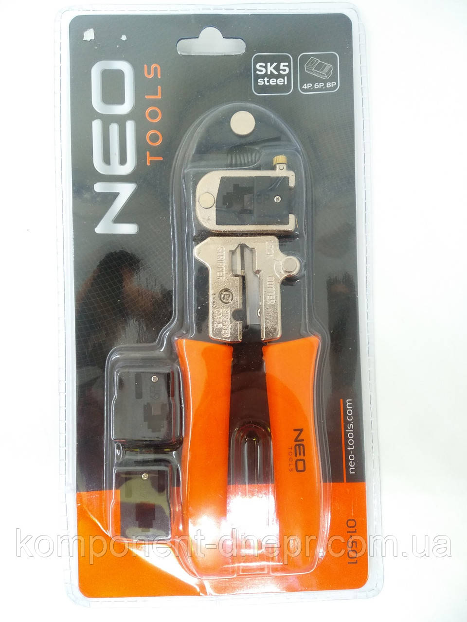 Кліщі для обтискання RJ-45, RJ-11/12, NEO TOOLS