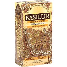 Чорний чай Basilur Масала Східна колекція пакетований 25х2г